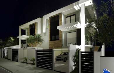 Imagem: A casa possui 3 Dormitórios, 3 Banheiros, 2 Vagas na garagem