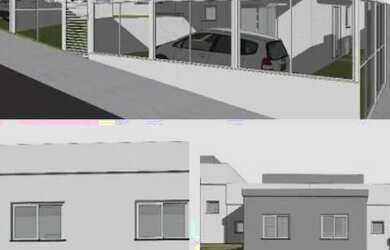 Imagem: A casa possui 2 Dormitórios, 1 Banheiro, 1 Vaga na garagem