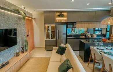 Imagem: O apartamento possui 2 Dormitórios, 2 Banheiros, 55m² de Área