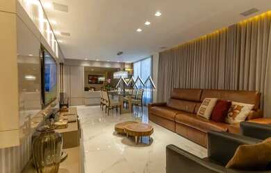 Imagem: O apartamento possui 4 Dormitórios, 4 Banheiros, 3 Vagas na