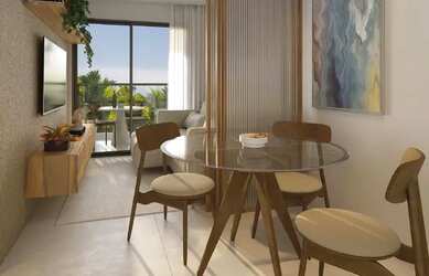 Imagem: O apartamento possui 2 Dormitórios, 2 Banheiros, 1 Vaga na