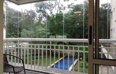 Imagem: O apartamento possui 1 Dormitório, 1 Banheiro, 2 Vagas na garagem