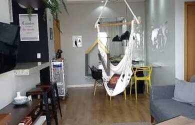 Imagem: O apartamento possui 2 Dormitórios, 2 Banheiros, 1 Vaga na