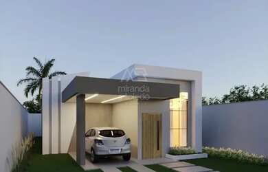 Imagem: A casa possui 3 Dormitórios, 2 Banheiros, 2 Vagas na garagem