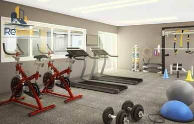 Imagem: O apartamento possui 1 Dormitório, 1 Banheiro, 39m² de Área