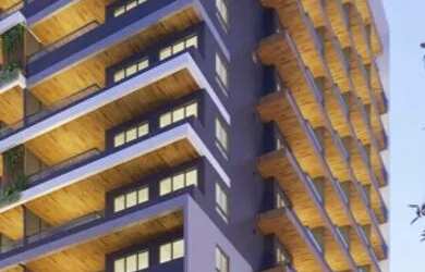 Imagem: O apartamento possui 1 Dormitório, 1 Banheiro, 1 Vaga na garagem