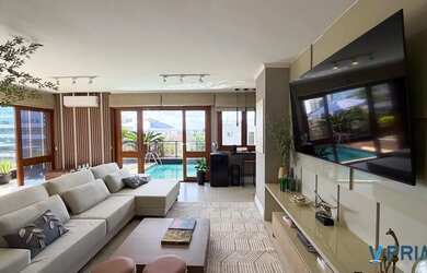 Imagem: O apartamento na cobertura possui 3 Dormitórios, 3 Banheiros