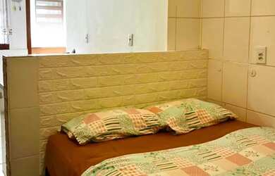 Imagem: A kitnet possui 1 Banheiro, 30m² de Área e Imóvel mobiliado