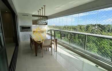 Imagem: O apartamento possui 5 Dormitórios, 5 Banheiros, 4 Vagas na