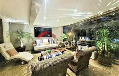 Imagem: O apartamento possui 3 Dormitórios, 4 Banheiros, 4 Vagas na