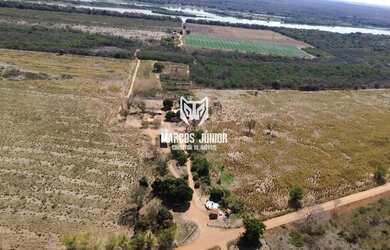 Imagem 12: FAZENDA NO NORTE DE MINAS COM PIVÔ NA BEIRA DO RIO SÃO FRANCISCO PARA...