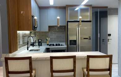 Imagem: O apartamento possui 2 Dormitórios, 2 Banheiros, 80m² de Área