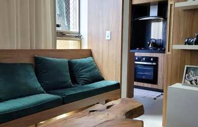 Imagem: Apartamento de 4/4 frente transformado em três totalmente montado