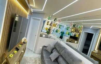 Imagem: O apartamento na cobertura possui 2 Dormitórios, 2 Banheiros