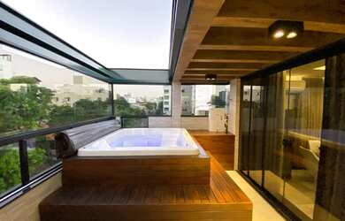 Imagem 10: MARAVILHOSA TOP HOUSE. Churrasqueira, Ar-condicionado, 176m² de Áreae2...