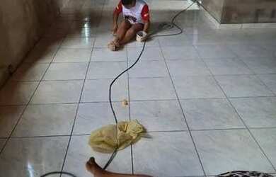 Imagem 6: Casa em Cajazeiras 11. Varanda, Vista para o mar, 295m² de Áreae3 Banheiros