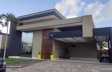 Imagem: A casa em condomínio para alugar possui 3 Dormitórios, 4 Banheiros