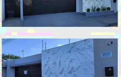 Imagem: A casa possui 3 Dormitórios, 3 Banheiros, 3 Vagas na garagem