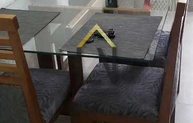 Imagem: O apartamento possui 1 Dormitório, 2 Banheiros, 1 Vaga na garagem