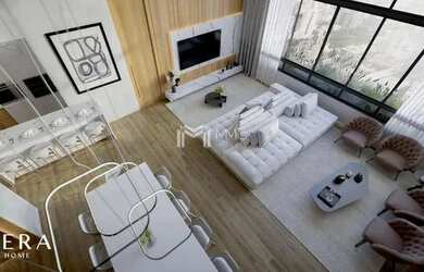 Imagem: O apartamento possui 1 Dormitório, 1 Banheiro, 2 Vagas na garagem