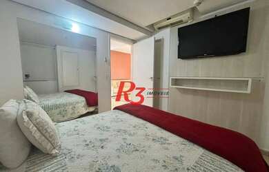 Imagem 15: Flat frente Mar com 2 dormitórios à venda, 56 m² por R$ 585.000 - Boqueirão...