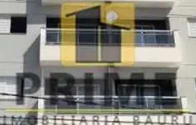 Imagem: O apartamento possui 1 Dormitório, 1 Banheiro, 1 Vaga na garagem