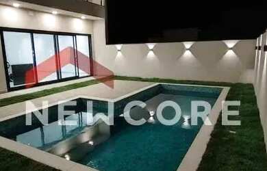 Imagem: A casa em condomínio possui 4 Dormitórios, 5 Banheiros, 4