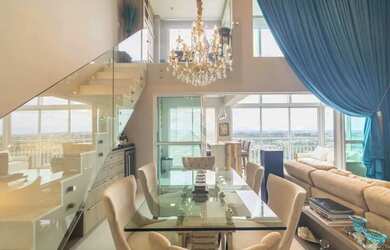 Imagem: O apartamento possui 3 Dormitórios, 5 Banheiros, 3 Vagas na