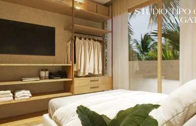 Imagem 12: 01 quarto frente mar 30,55m² São Miguel dos Milagres