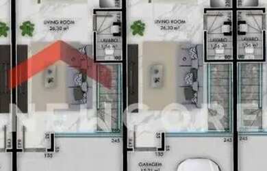 Imagem: Sobrado em Rua Leão XIII - Bom Retiro - Joinville/SC