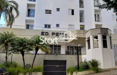 Imagem: O apartamento possui 1 Dormitório, 1 Banheiro, 1 Vaga na garagem