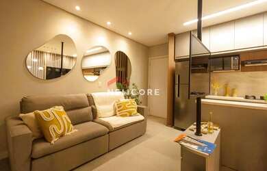 Imagem: O apartamento possui 2 Dormitórios, 2 Banheiros, 1 Vaga na