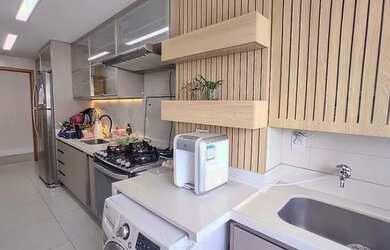 Imagem: O apartamento possui 3 Dormitórios, 3 Banheiros, 2 Vagas na