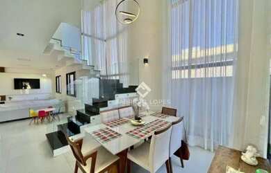 Imagem: A casa em condomínio possui 3 Dormitórios, 3 Banheiros, 4