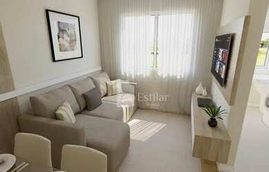 Imagem: O apartamento possui 1 Dormitório, 1 Banheiro, 35m² de Área