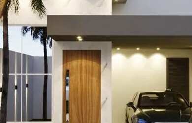 Imagem: A casa possui 3 Dormitórios, 3 Banheiros, 2 Vagas na garagem