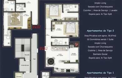 Imagem 2: APARTAMENTOS EM ITAPEMA, COM 02 DORMS, ACEITA FINANCIAMENTO!!! Morretes