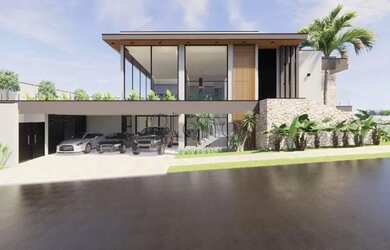 Imagem: A casa em condomínio possui 3 Dormitórios, 2 Banheiros, 4