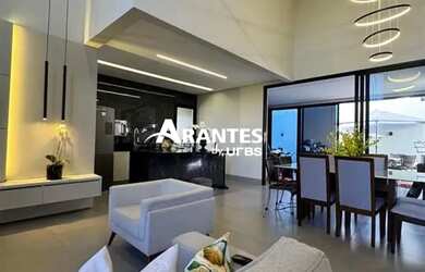 Imagem: A casa em condomínio possui 3 Dormitórios, 5 Banheiros, 4