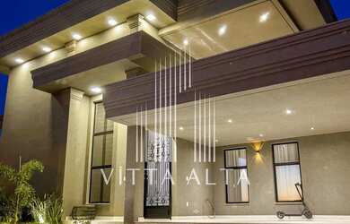 Imagem: A casa em condomínio possui 4 Dormitórios, 3 Banheiros, 5