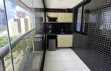 Imagem 2: Salvador Prime Locaçao com 1 suite, varanda, 51m2, 1 vaga