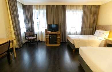 Imagem 2: Flat Radisson Berrini para locação com 29m² contendo 1 dormitório e 1 vaga de garagem