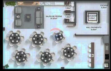 Imagem 12: Apartamento Dois Quartos Porto Belo Planta