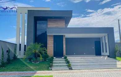 Imagem: A casa em condomínio possui 3 Dormitórios, 3 Banheiros, 4