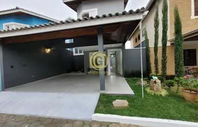 Imagem: A casa em condomínio possui 3 Dormitórios, 3 Banheiros, 2