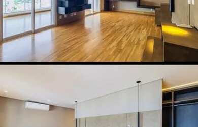 Imagem: O apartamento na cobertura possui 3 Dormitórios, 5 Banheiros