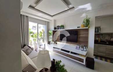 Imagem: O apartamento possui 2 Dormitórios, 2 Banheiros, 1 Vaga na