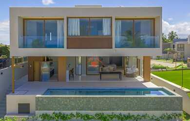 Imagem 3: Mansão para ALUGUEL TEMPORADA com quadra de beach tênis frente mar em Guarajuba