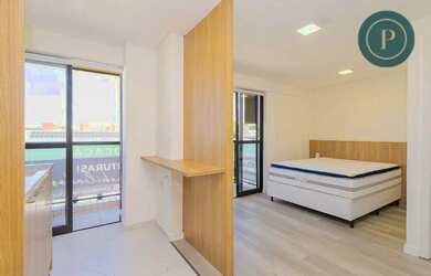 Imagem: O apartamento possui 1 Dormitório, 1 Banheiro, 30m² de Área