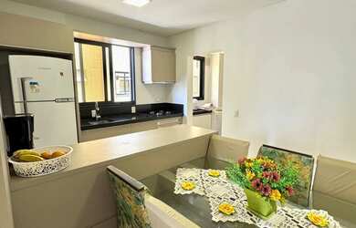 Imagem: O apartamento possui 1 Dormitório, 1 Banheiro, 2 Vagas na garagem